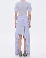 Foggy Blue Jersey Sun Dress