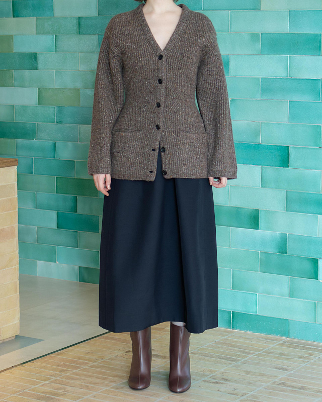 STRUCTURED CARDIGAN