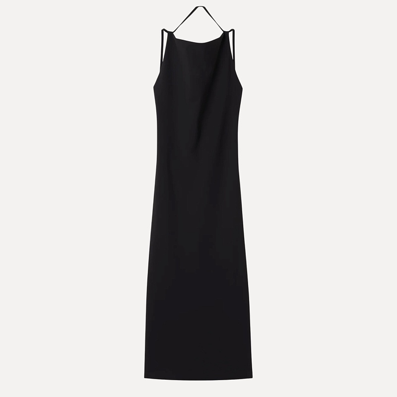 Open back dress