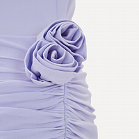 Foggy Blue Jersey Sun Dress