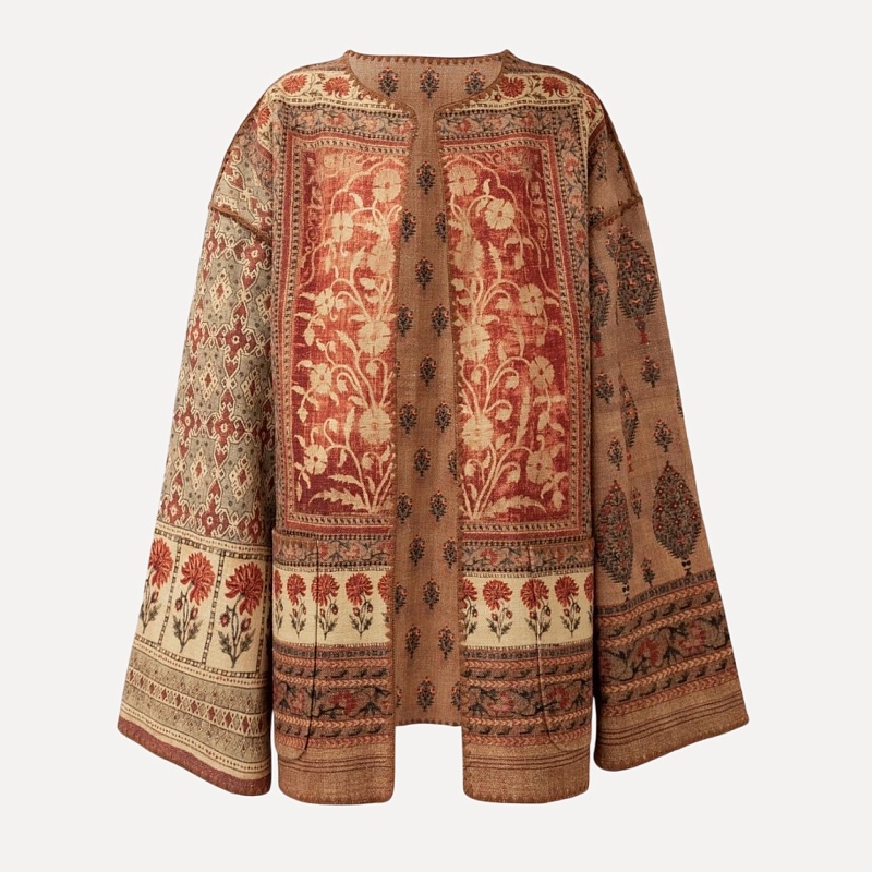 Double -sided Handmade Coat