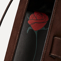 APOLONIA BAG BROWN SUEDE