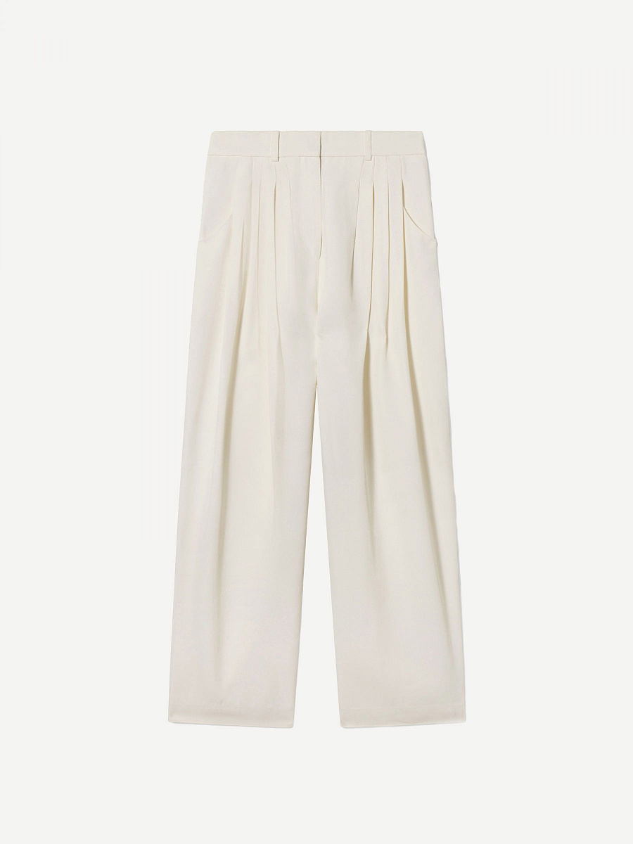 DRAPED POCKET TROUSER